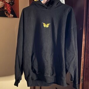 brandy melville butterfly hoodie